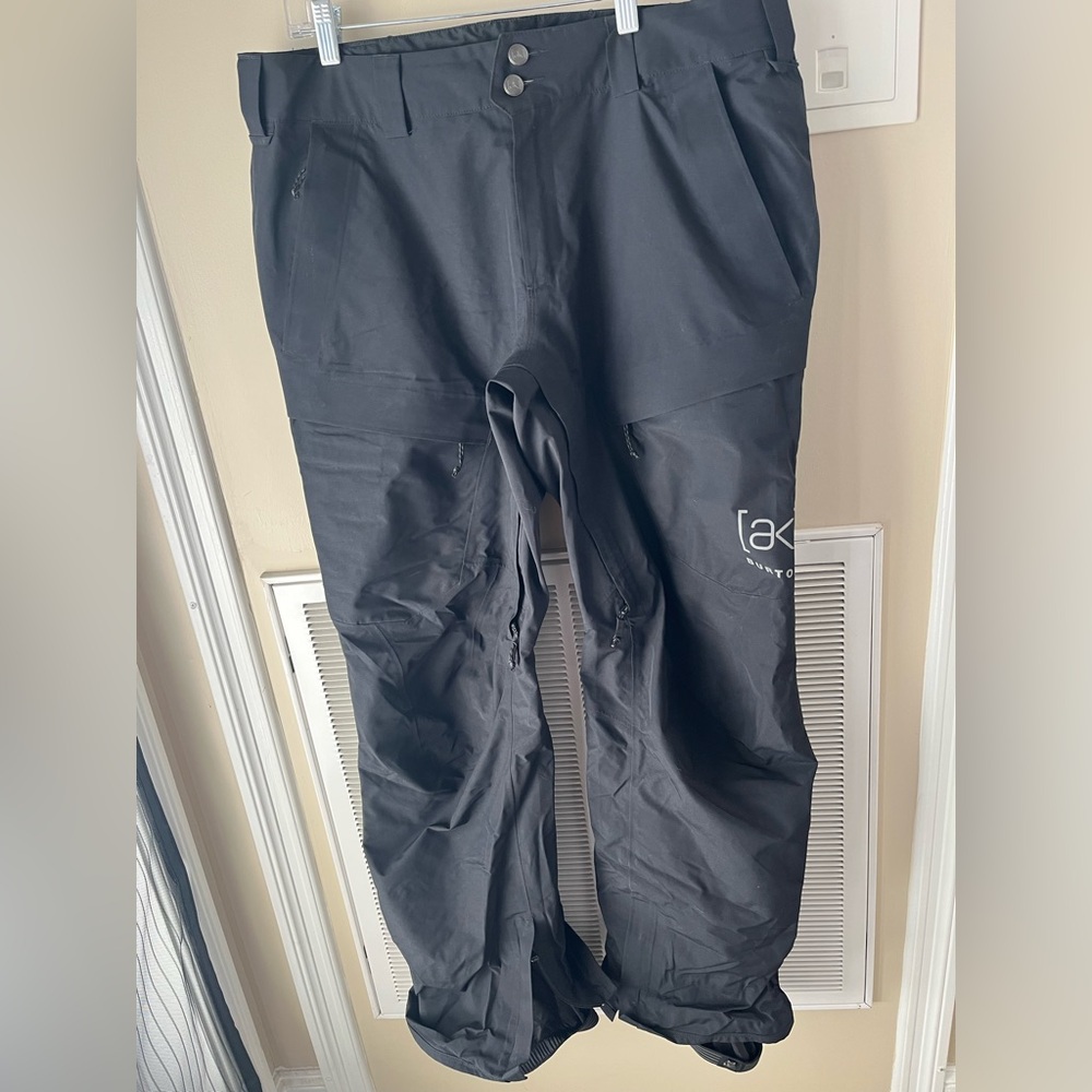 Burton AK Gore-Tex black men’s snowboard pants